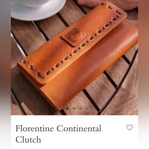 Dooney & Bourke Florentine Continental Clutch - Natural